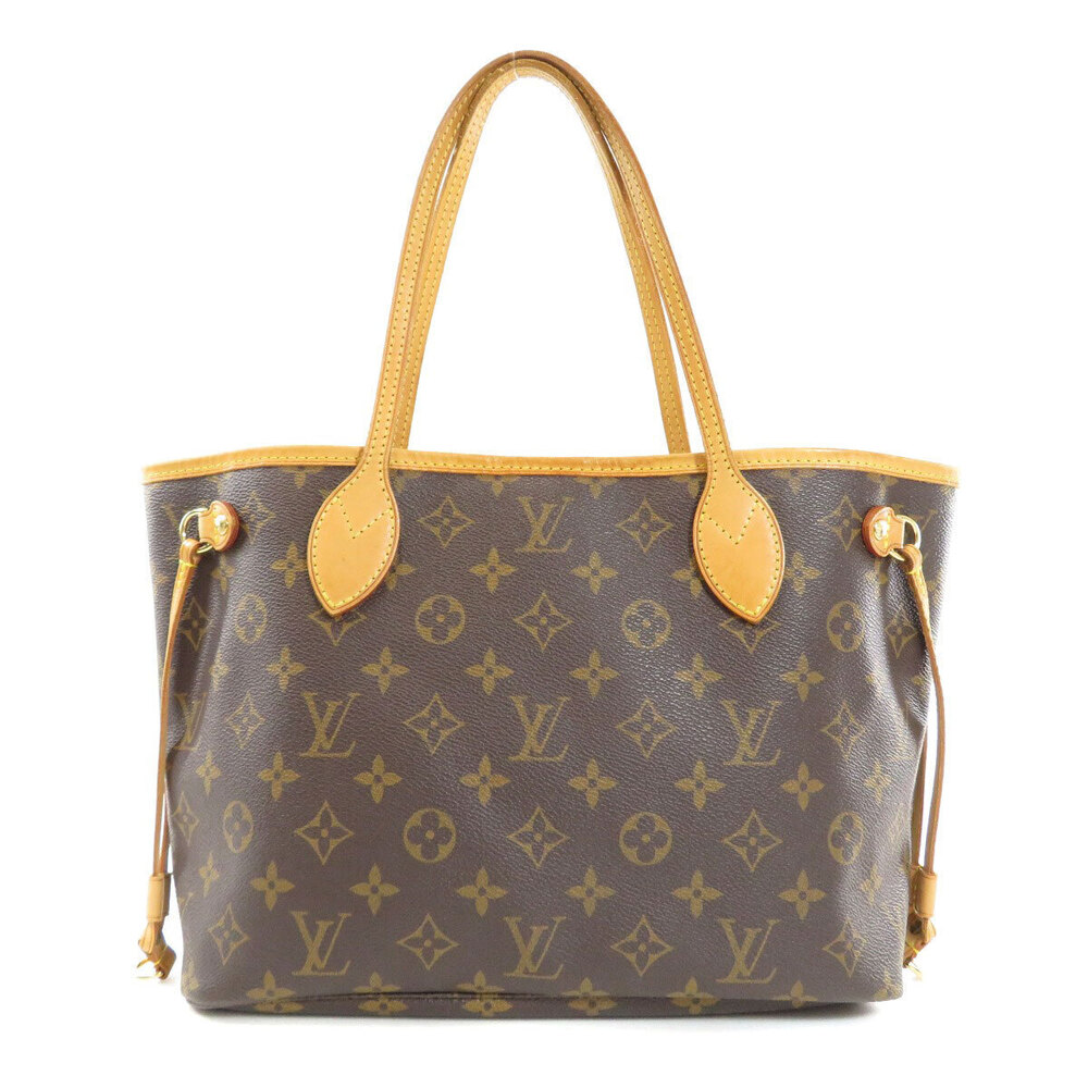 Louis Vuitton Monogram Tote Neverfull Bag Canvas Brown